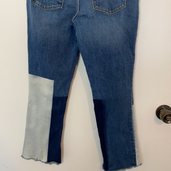 Universal Thread Color Block Cropped Jeans - Picture 6 of 13